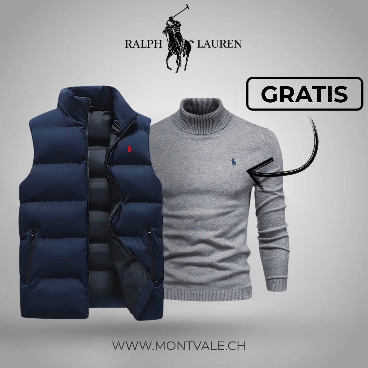 R&L Gilet + Gratis Trui (Laatste Opruiming)
