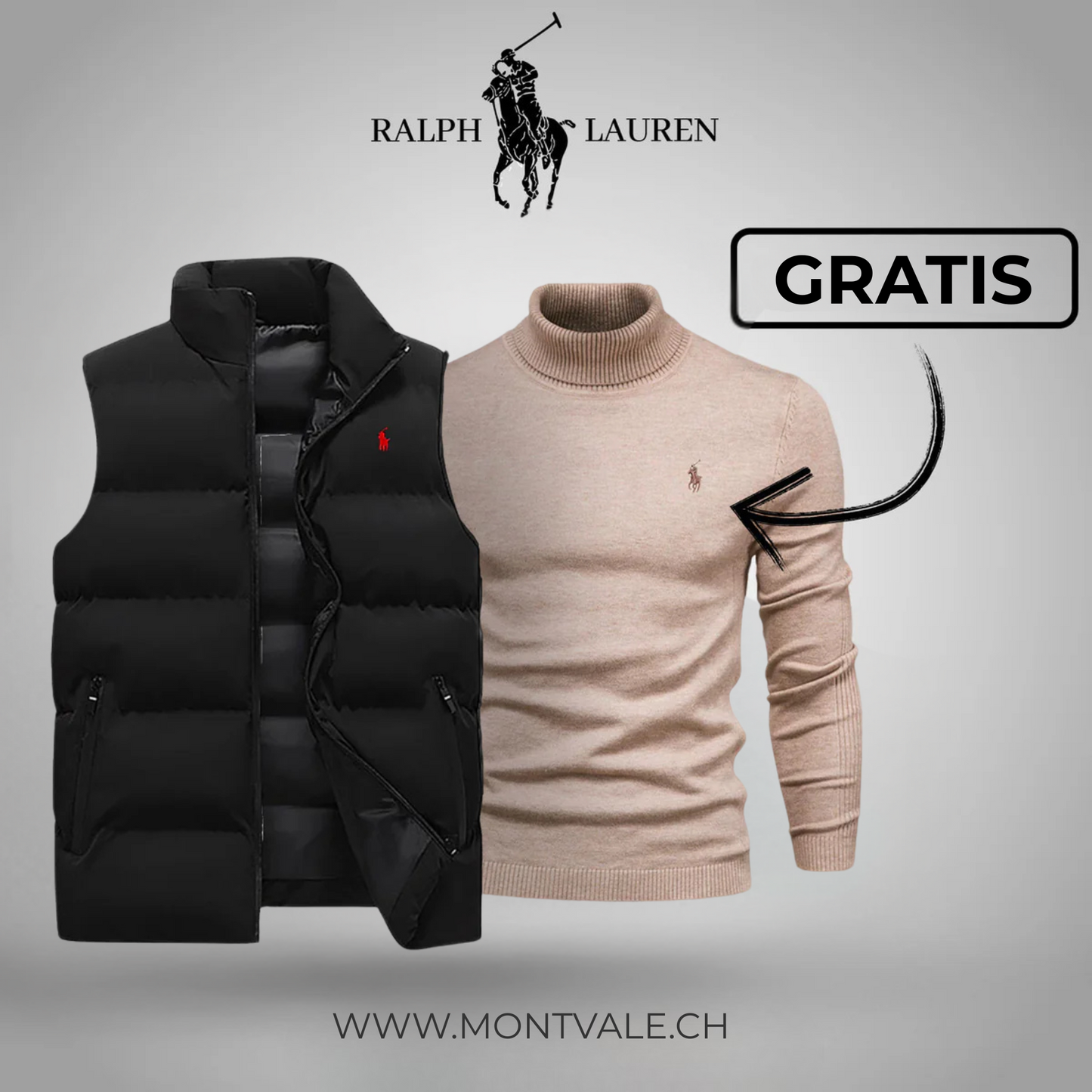 R&L Gilet + Gratis Trui (Laatste Opruiming)