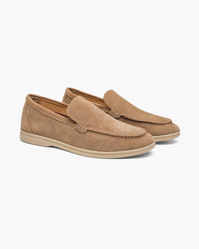 Oude geld premium suede loafers