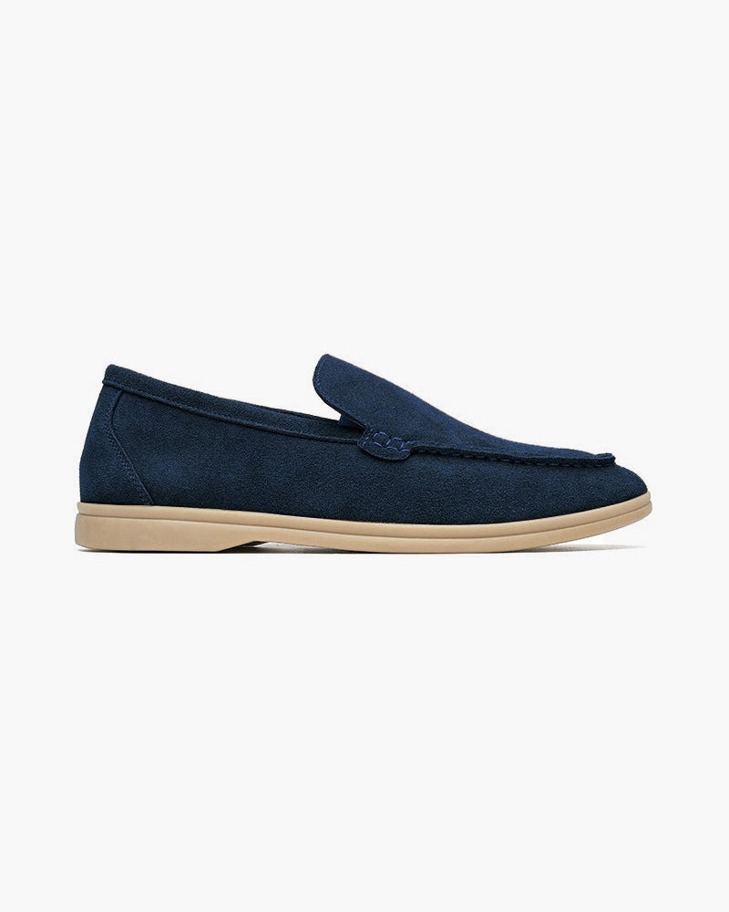 Oude geld premium suede loafers