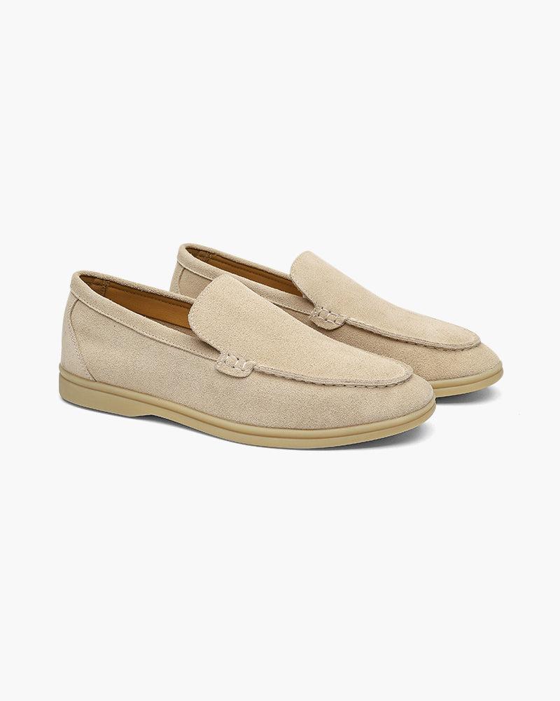 Oude geld premium suede loafers