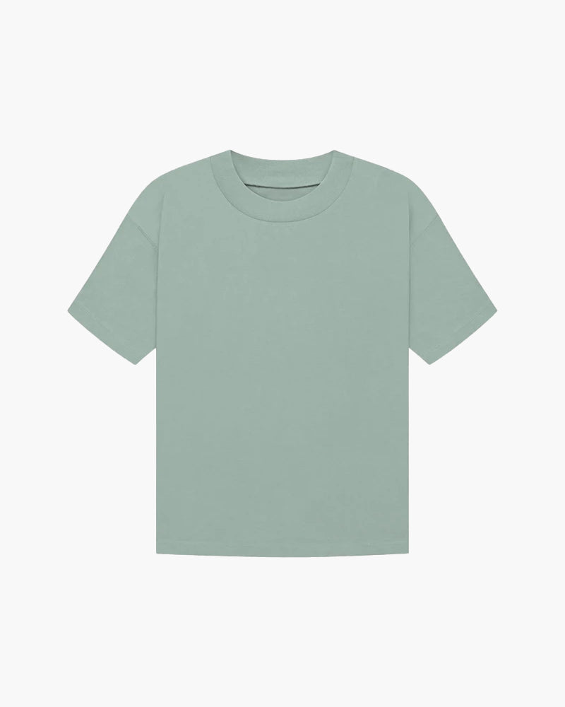 Geraffineerd massief t-shirt