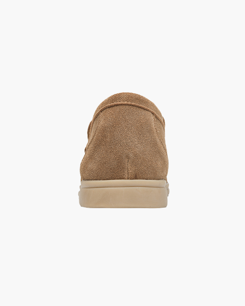 Oude geld premium suede loafers