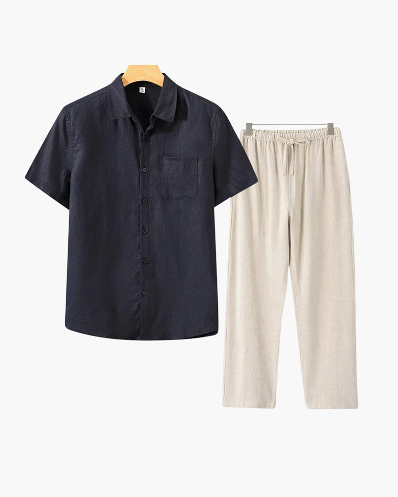 Oude geldlinnen combo (shortsleeve)