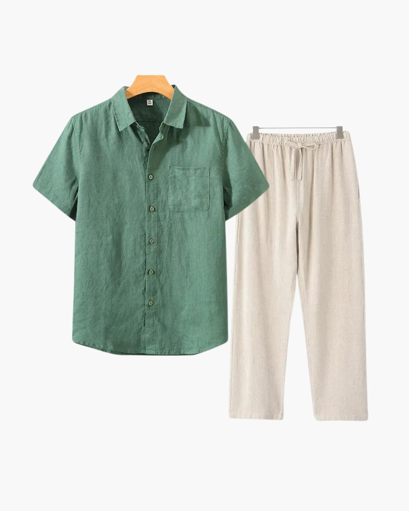 Oude geldlinnen combo (shortsleeve)