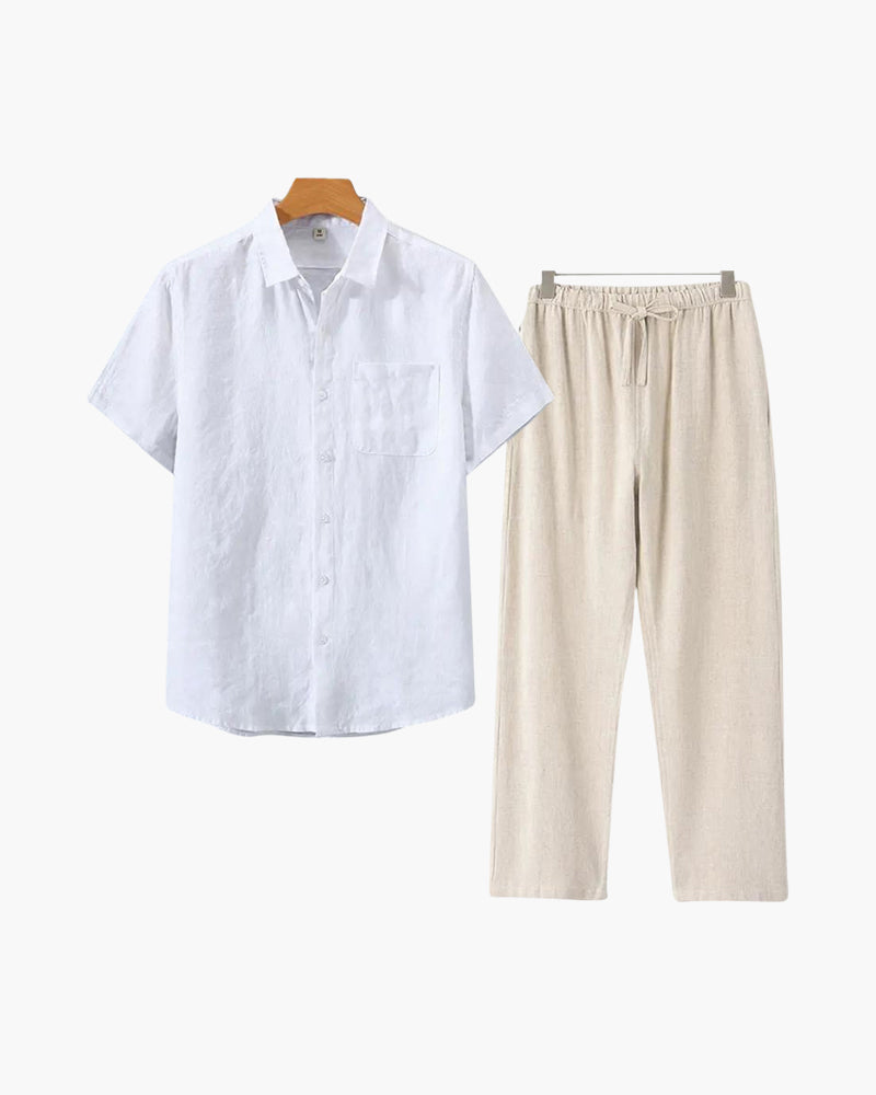 Oude geldlinnen combo (shortsleeve)