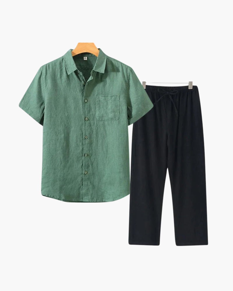 Oude geldlinnen combo (shortsleeve)