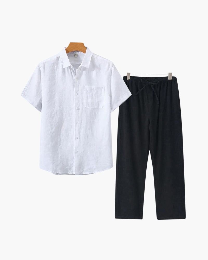 Oude geldlinnen combo (shortsleeve)