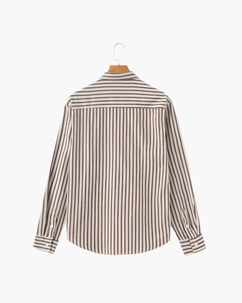 Gentlemen's gestreepte shirt