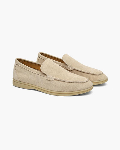 Oude geld premium suede loafers