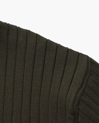 Premium geribbelde polo
