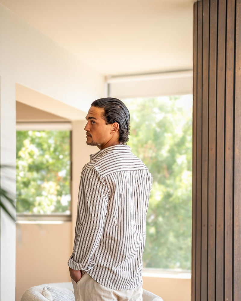Gentlemen's gestreepte shirt