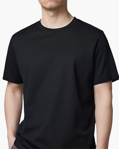 Geraffineerd massief t-shirt
